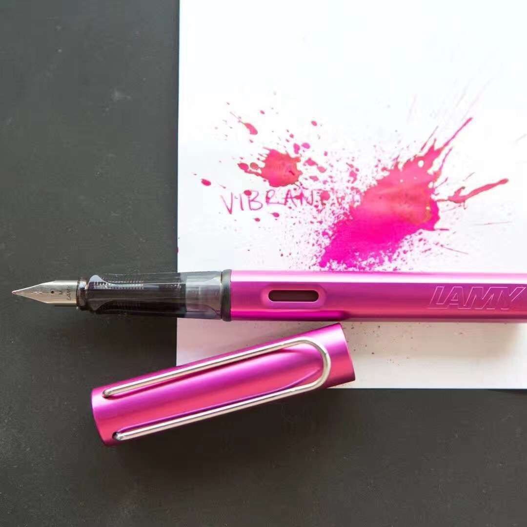 Clearance Kimlin Germany Lingmei 2018 limited edition LAMY star pen Muse powder goddess color Hi Lami writing