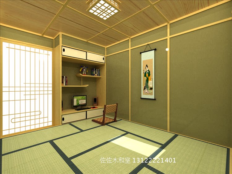 和室榻榻米地台杉木松木定制日式整体设计榻榻米定做书柜衣柜书房 最后一天 榻榻米 杉木 书柜 衣柜 书房途虎网