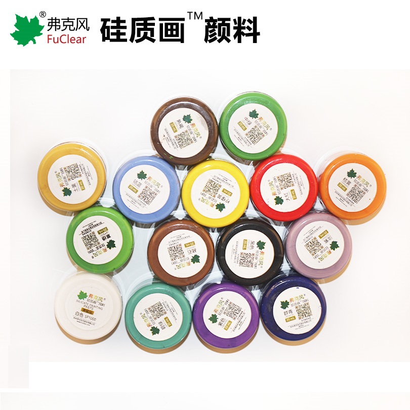 20ml 18-color set Fokker style siliceous paint instead of acrylic paint oil paint