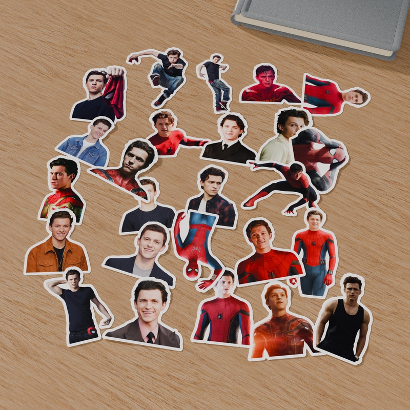 Tom Holland Dutch Brother Sticker High-Definition Waterproof British Actor Tom Holland Spider-Man Sticker