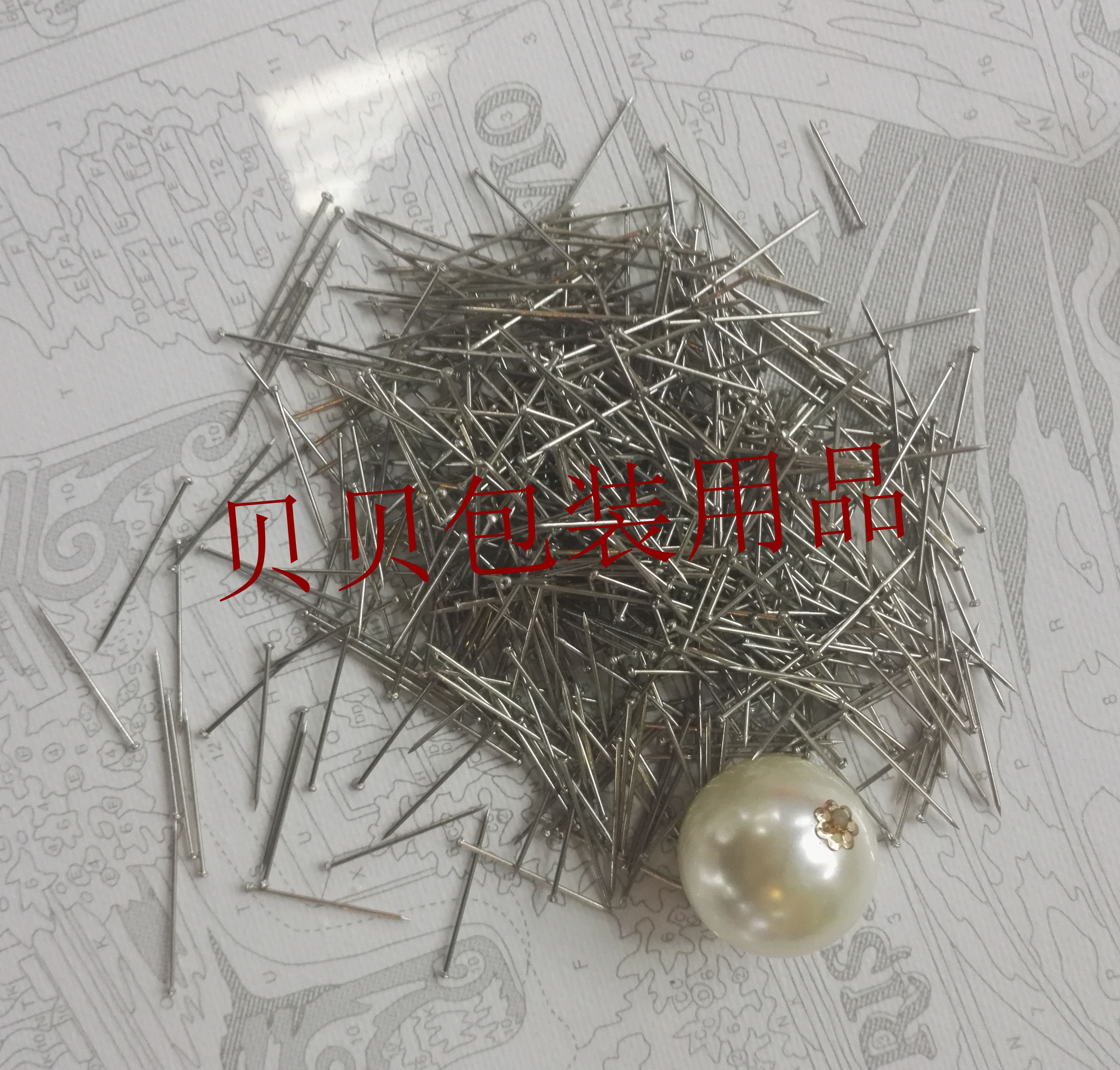 Wholesale large head needle Fixed needle bulk bulk needle length 3 5 cm a packet of 1 kg