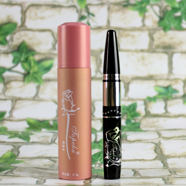 Authentic Topeka chảy vàng quyến rũ kẻ mắt đầu cứng / đầu mềm TE4 không làm nhòe lớp trang điểm bền màu không thấm nước - Bút kẻ mắt kẻ mắt maybelline
