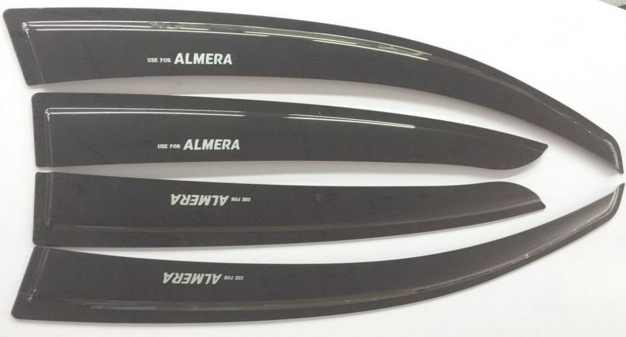 Nissan ALMERA 2015 tập tin thiết bị mưa Nissan ALMERA tập tin mưa lông mày dán gương chiếu hậu chống nước