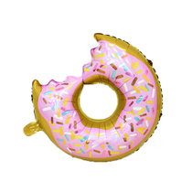 Donuts aluminum mold balloon mesh red aluminum Film Aluminum foil balloon birthday surprise arrangement party