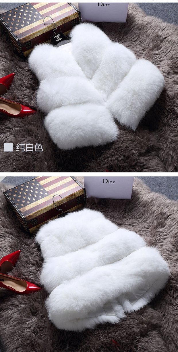 Giải phóng mặt bằng đặc biệt áo lông cáo cáo lông khâu vest len ​​vest vest mùa thu ấm áp mùa đông dày vest nữ áo da cổ lông