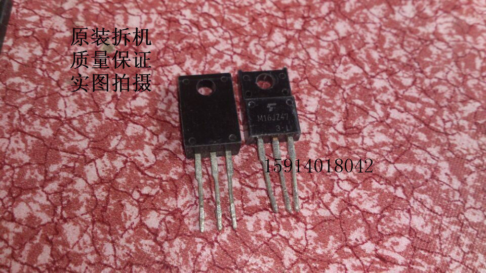 M16JZ47 SM16JZ47 original disassemble TO-220F two-way SCR 16A warranty