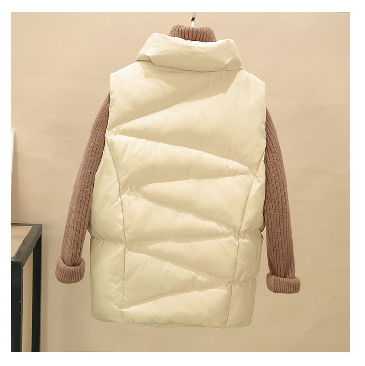 Áo vest ngắn nữ mùa thu đông 2018 phiên bản Hàn Quốc mới của áo vest rộng vest dày áo khoác cotton quần áo nữ