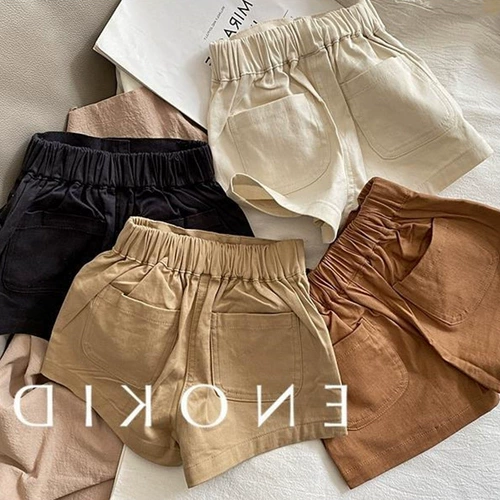 Летние шорты, штаны для девочек, в корейском стиле, свободный крой