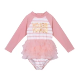 Летний детский купальник, лонгслив для плавания, защита от солнца, подходит для подростков