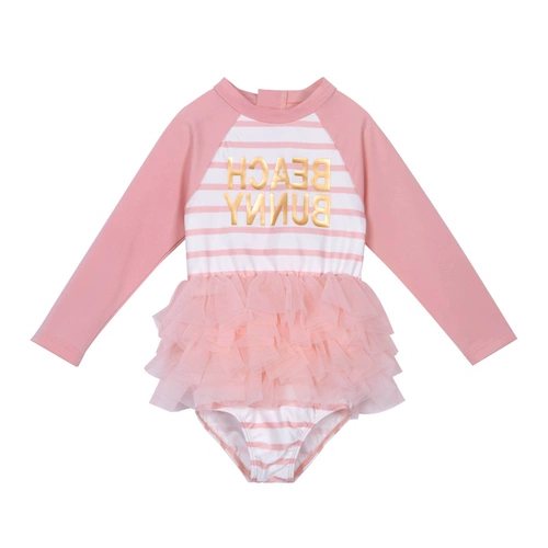 Летний детский купальник, лонгслив для плавания, защита от солнца, подходит для подростков