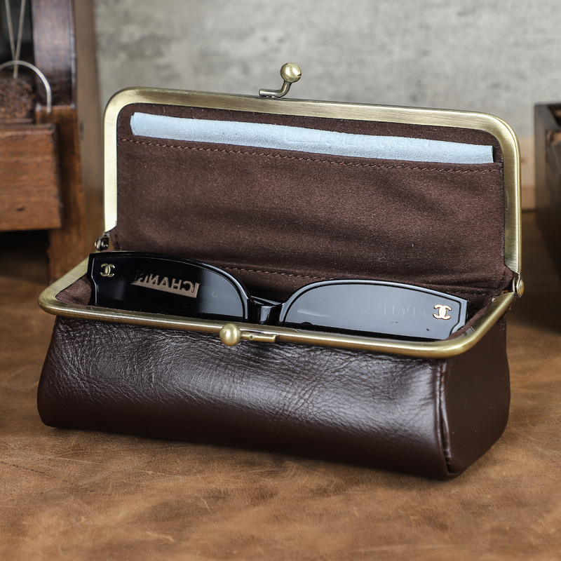 High-End Portable Sunglasses Case, Special Box for Storing and Protecting Sunglasses, Anti-Pressure, Portable, Single-Pack for Men