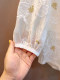 2025春季新款复古轻熟风女人衫大码女装胖MM镂空设计刺绣花朵上衣
