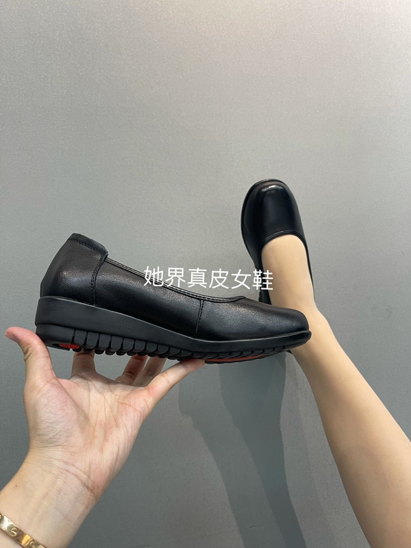 Her Brand Wedge Heel Exclamation Point Genuine Product, Discreet Height-Increasing Soft Cowhide Professional Flight Shoes Her Brand Wedge Heel Exclamation Point Genuine Product, Discreet Height-Increasing Soft Cowhide Professional Flight Shoes