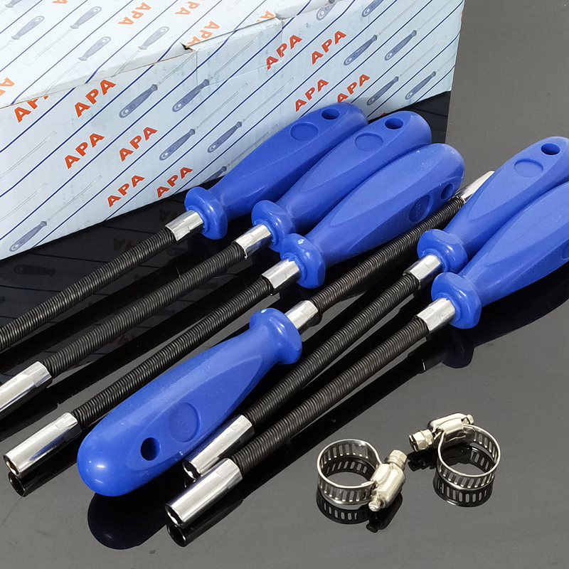 Taiwan Import APA Throat Stirrup Batch 7mm Spring Card Larynx Screwdriver Screwdriver Sleeve Batch Stirrup Batch