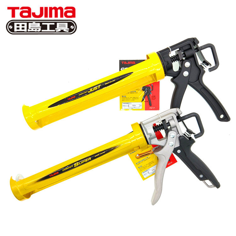 Japan tajima Tashima Glass Glue Gun Silicone Gun Imported Glue Gun Labor-saving Aluminum Alloy Handle Glue Gun