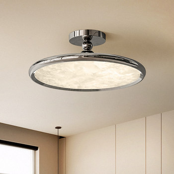 2025 New Italian-Style Light Luxury Bauhaus Bedroom Ceiling Lamp, Modern Simple American-Style High-End Eye-Protecting Lighting Fixture