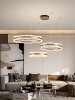 Living Room Chandelier, Modern Light Luxury Style Dining Room Lamp, High-End Dining Room Main Light, 2025 New Model, Round and Elegant Main Hall Light