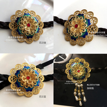 The Blue and Down The View Thai Blue North Korean Korean Costume Hair Accessories Hanfu Head Decorated Hair with Female Stage Childrens Performance Hair Hoop Photo