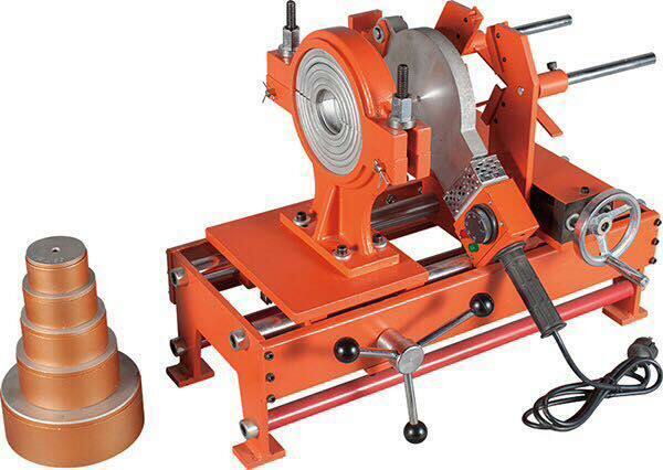 Hongtong socket type hot melt machine welded pipe machine desktop PPR PE pipe pipe receiver welder 63-160mm docking machine