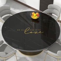 Round tablecloth waterproof and oil-proof disposable table pad round plastic PVC premium table mat anti-scalding table mat