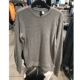 H & M Men 2018 Mới Cotton Blend Áo len mỏng cổ áo dài tay