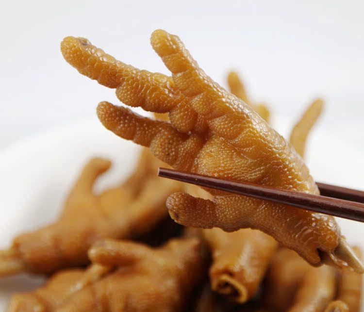 四川特产农家自制 真空熟食卤味凤爪秘制卤鸡