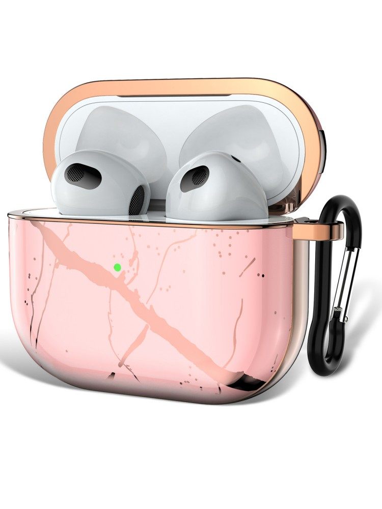 Plated native haute headphone shell Applicable AirPods3 Apple headphone protective sleeve 1 2 new pro-Taobao