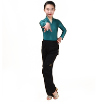 Children and girls professional Latin dance clothing girls new suit competition performance performance regulations practice dance clothing