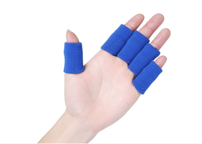 Ngón tay thể thao khớp ngón tay thiết lập bóng chuyền ngón tay bảo vệ bóng rổ thiết bị bảo vệ vỏ ngón tay ngón tay Kobe James bó gối dài