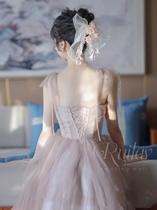 Mego original handmade rose bow bridal headwear makeup styling photo sample photo travel photo shoot