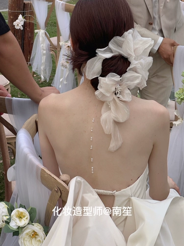 Оригинальный аксессуар для волос ручной работы для невесты, реквизит для фотографии