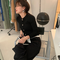 wxlstudio ice silk knitted sunscreen cardigan womens summer new slim slim slim long sleeve thin air-conditioned shirt