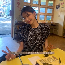 wxlstudio floral dress women 2021 summer new hipster Korean chic long chiffon dress