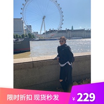 Small calendar WXLSTUDIO sweater coat womens wide legs trousers set early autumn fashion foreign style suit