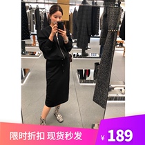 wxlstudio walking fashionable fine black casual fashion suit women jacket skirt two-piece set