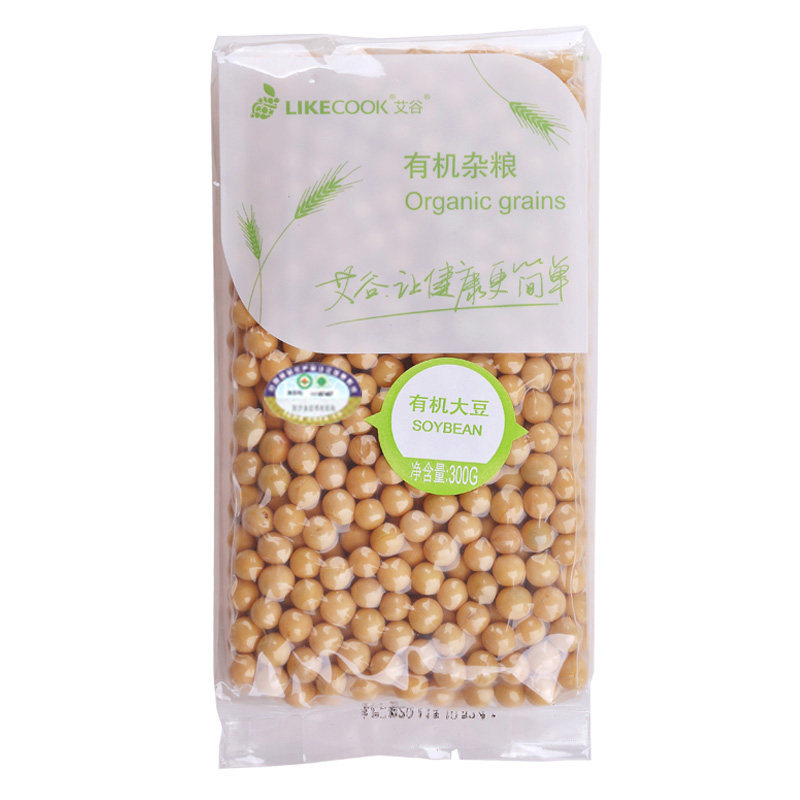【天猫超市】艾谷 有机大豆 300g 五谷杂粗粮 东北黄豆