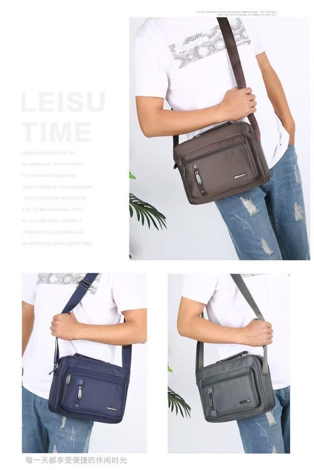 Túi nylon chống thấm nước Túi thể thao nam túi kinh doanh túi xách tay nam Oxford vải thường vải ba lô ví mcm