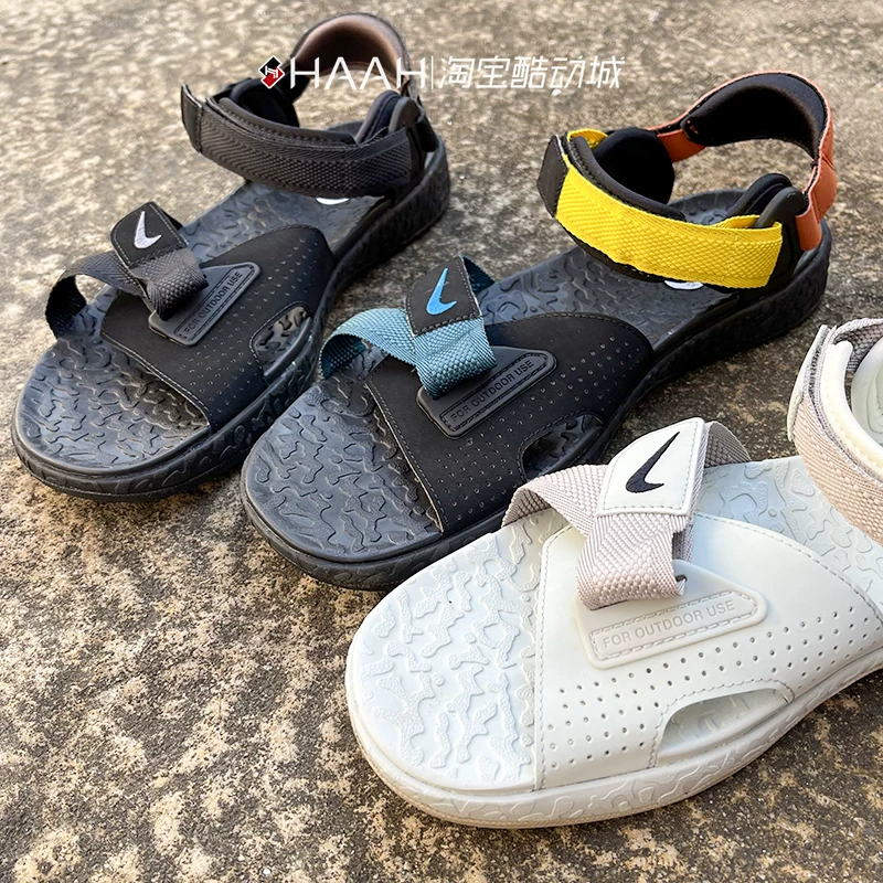 Обувь для отдыха Nike пляжные спортивные тапочки с крючками-липучками для мужчин и женщин