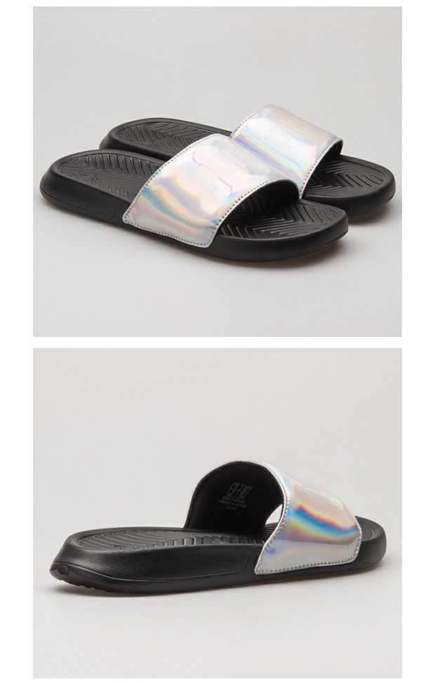 Puma / Hummer Popcat Chrome Women Laser Beach Giải trí Dép thể thao 367285-01-02 giày dép nam