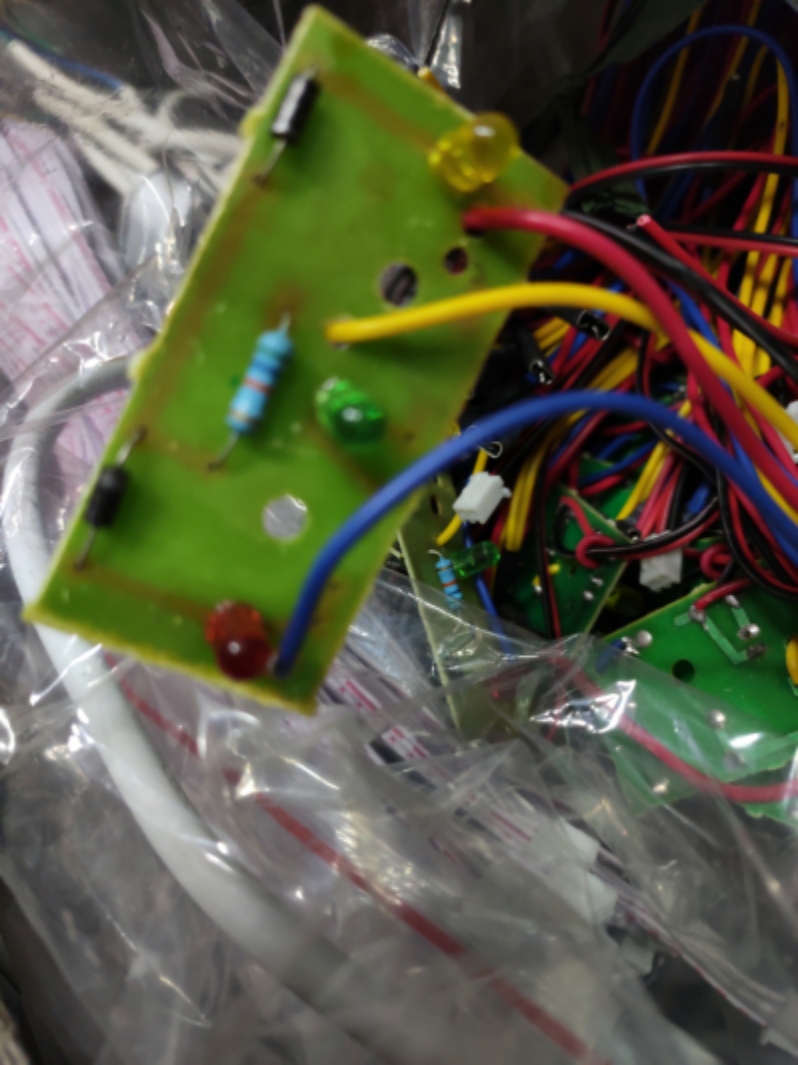 Ice Heat Lamp Board Assembly With Plug Indicator Light Display Lamp Water Dispenser Circuit Board Bolt Heating Refrigeration Insulation Lamp