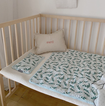 Crib mat mat summer breathable newborn baby gel cushion for childrens bed kindergarten cold ice mat