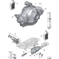 Suitable for BMW X4M X3M original differential oil 83222413511 83222447362 500ML bottle