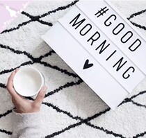 ins with simple letter acrylic DIY combination light box confession proposal Night Light Photo live prop A4