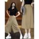 Women's Ice Silk Casual Skirts 2025 Summer Thin Style