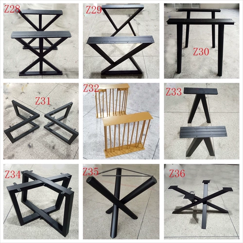 Пользовательский настольный стол стола стола стола стола в ногах Железный Арт Железный Странс Офис Стол стола стол панель панель столик