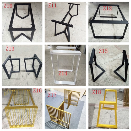 Пользовательский настольный стол стола стола стола стола в ногах Железный Арт Железный Странс Офис Стол стола стол панель панель столик