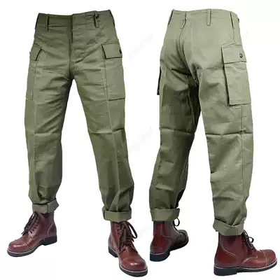 American HBT ARMY army pants Casual clothes Retro military tooling Loose Vintage Vintage