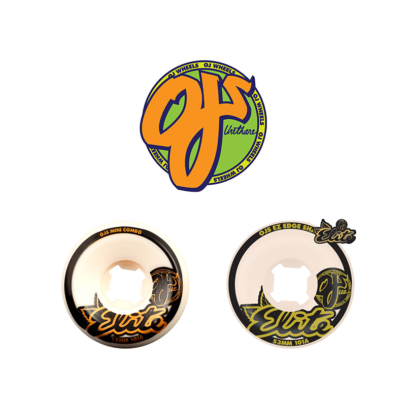 I am My 55 skateboard shop agent imported OJ professional skateboard wheel street action wheel high hard high bullet Elite