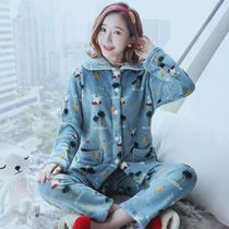 Toddler suede pyjamas milk womens books Lagoon Shanshan abridged Sharfa to mountain huqiu winter flannel sleepwear ladies wow