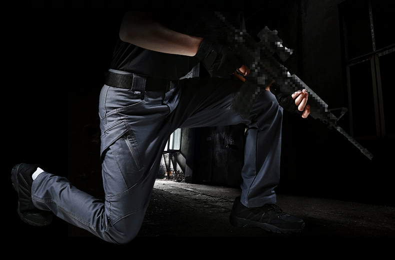 Cqb quân đội fan trang phục IX9 đào tạo sĩ quan điều hành quần mùa xuân và mùa thu mẫu quần yếm thun mặc quần chiến thuật nam - Những người đam mê quân sự hàng may mặc / sản phẩm quạt quân đội